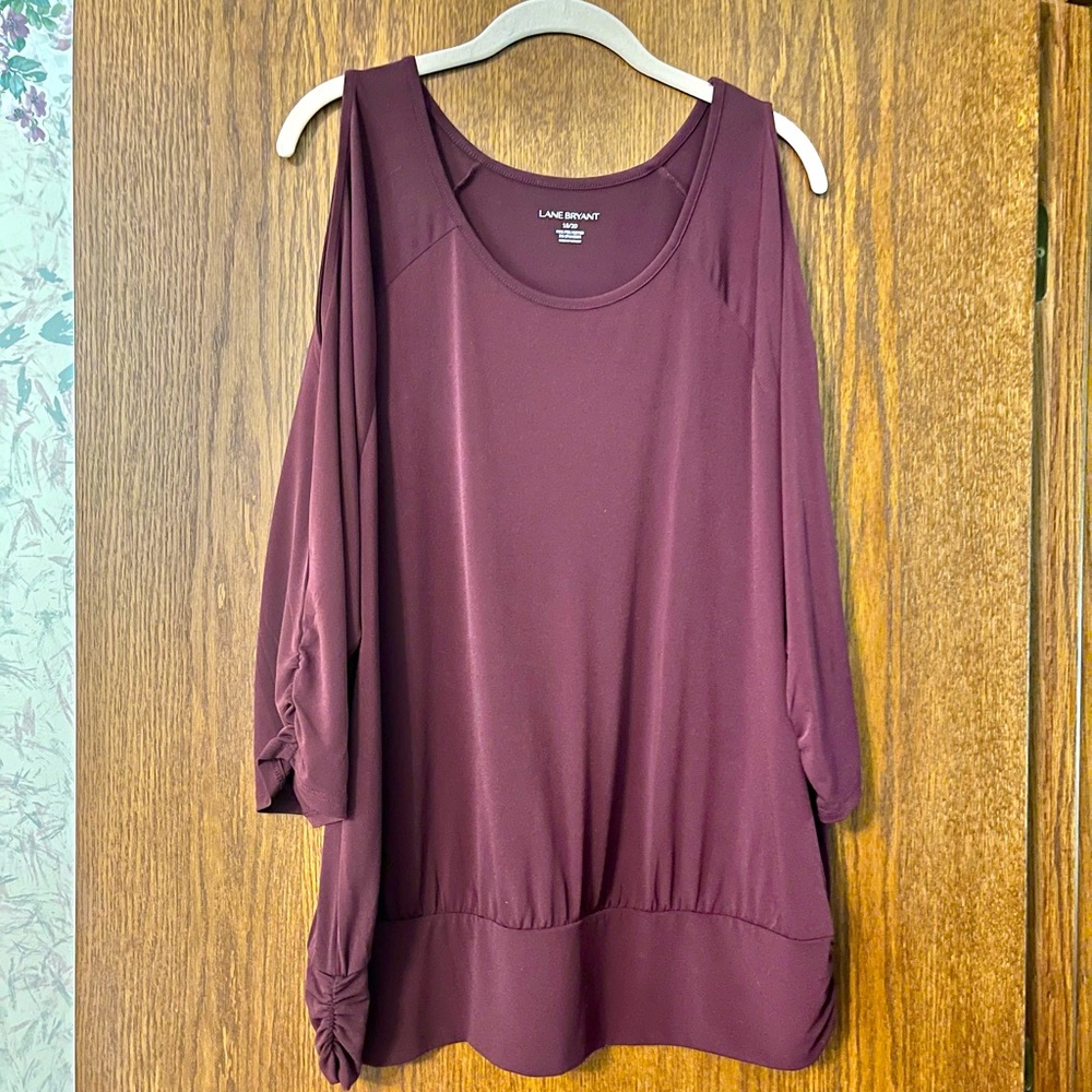 Lane Bryant Open Shoulder Top